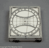 17th C. Ivory Cased Dieppe Magnetic Azimuth Sundial