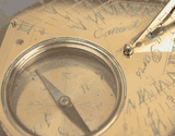 18th C. Butterfield Sundial by Canivet, Paris