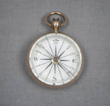 18th C. Gold Plated Pocket Compass