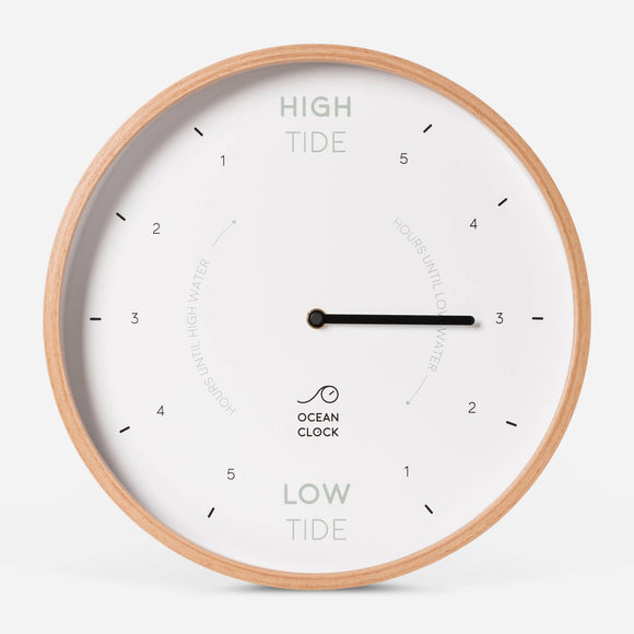 White Tide Clock