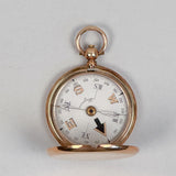 Antique 14k Gold Longines Pocket Compass