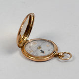 Antique 14k Gold Longines Pocket Compass