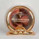 Antique 14k Gold Longines Pocket Compass