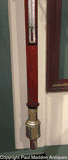 Antique English Marine Ship's Stick Barometer