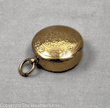 Antique English Pocket Sundial Compass