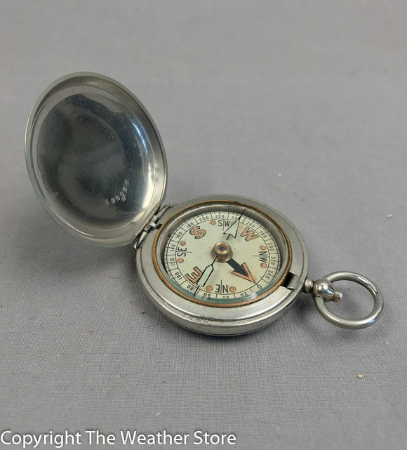 Antique F. Barker & Son Dry Card Pocket Compass