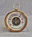Antique German Aneroid Desk Barometer
