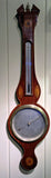 Antique Sheraton Style Wheel Barometer by Ortelli & Co.