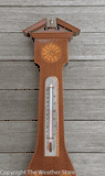 Antique Short & Mason Stormoguide Banjo Barometer