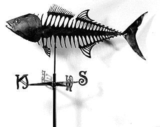Bonito (skeletal) Weathervane