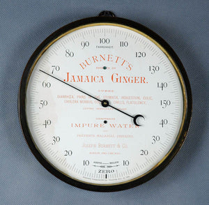 Burnett's Advertising Thermometer