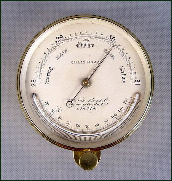 Callaghan & Co. Aneroid Barometer