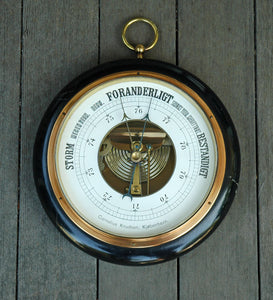 Danish Aneroid Barometer