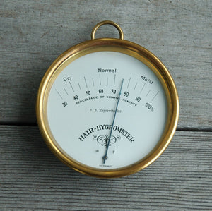 E. B. Meyrowitz Hair Hygrometer