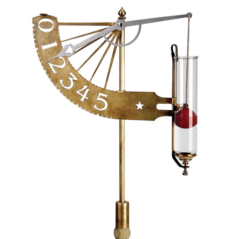 Jeffersonian Rain Gauge by Conant Custom Brass VRG-7 - Thumbnail 3