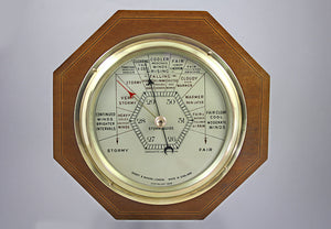 Large Stormoguide Barometer in Octagonal Case