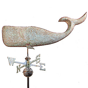 Large Whale Weathervane