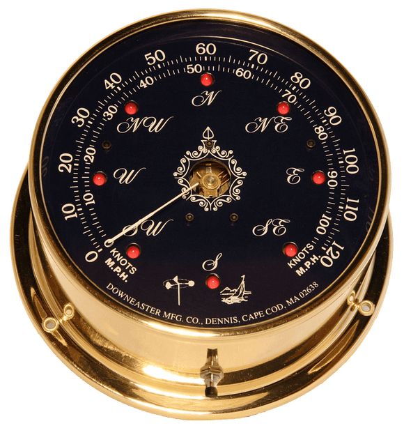 Speed Register Medallion Wind Speed & Direction w/Gust register by Downeaster - Blue ...