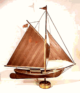 Nantucket Sloop Weathervane