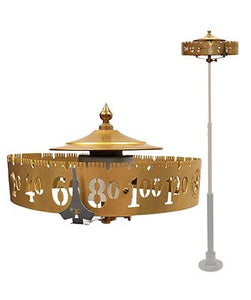 Jeffersonian Drum Thermometer