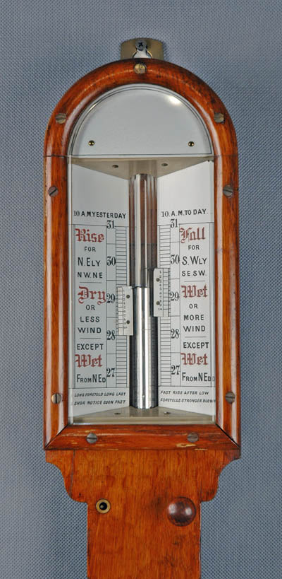 Oak Sea Coast  Stick Barometer