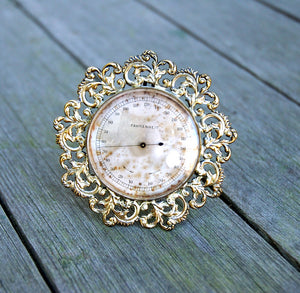 Ornate Desk Thermometer