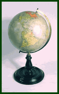 Philips 9" Terrestrial Globe