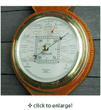 Short & Mason Stormoguide Banjo Barometer