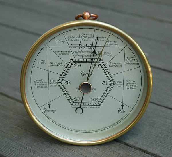 Weather Store Tycos Stormoguide Barometer 1927 – The Weather Store