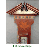 Vintage Aneroid Banjo Barometer by Short & Mason