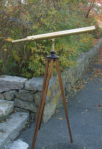 Vintage Floor Mounted Telescope